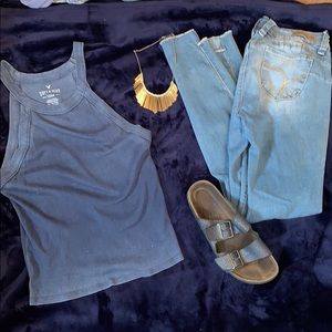 American Eagle croptop tank